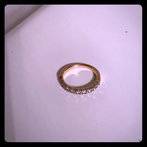 Size 7/8 CTTW diamond band